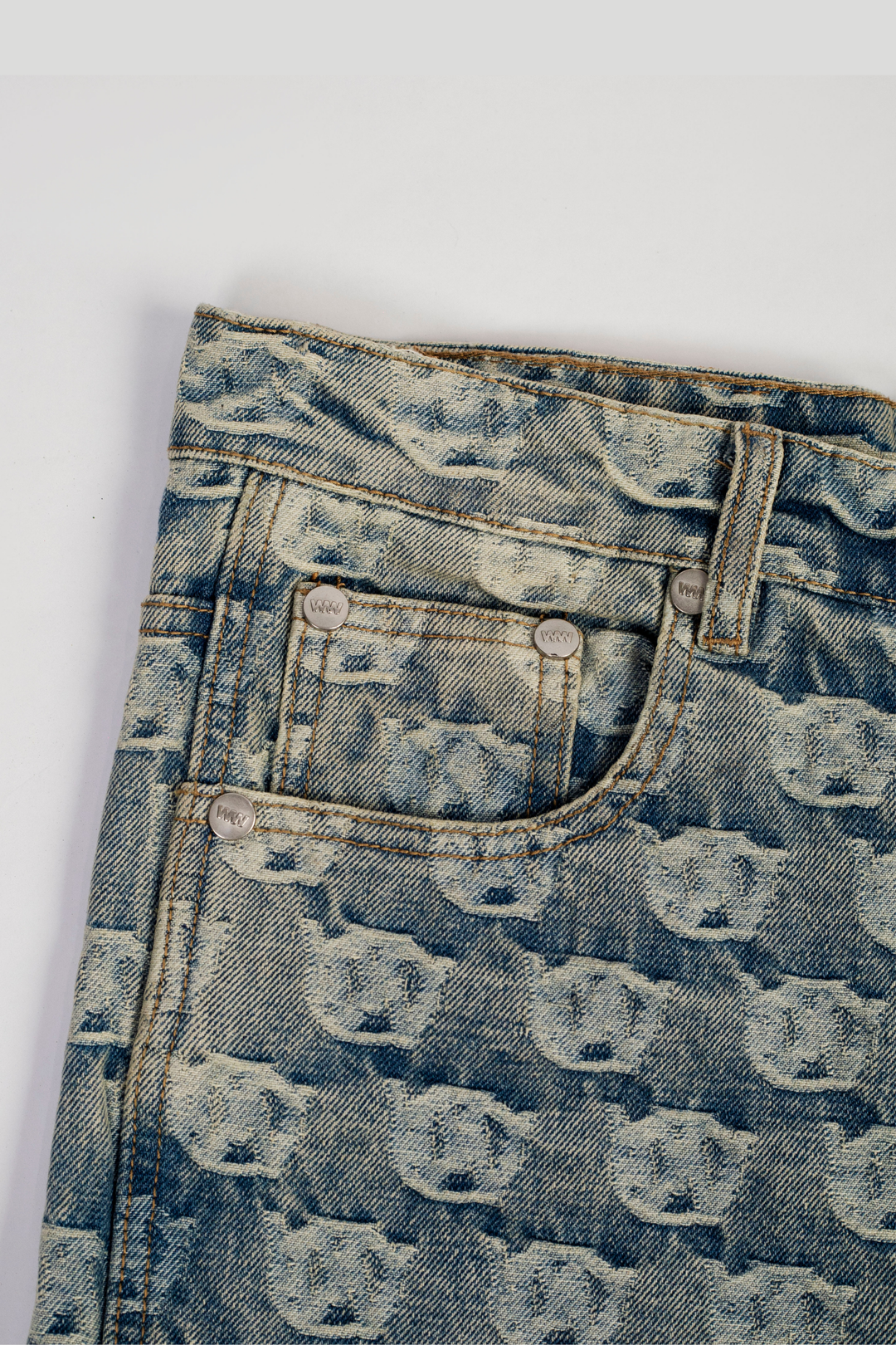 WW Halo Monogram Denim