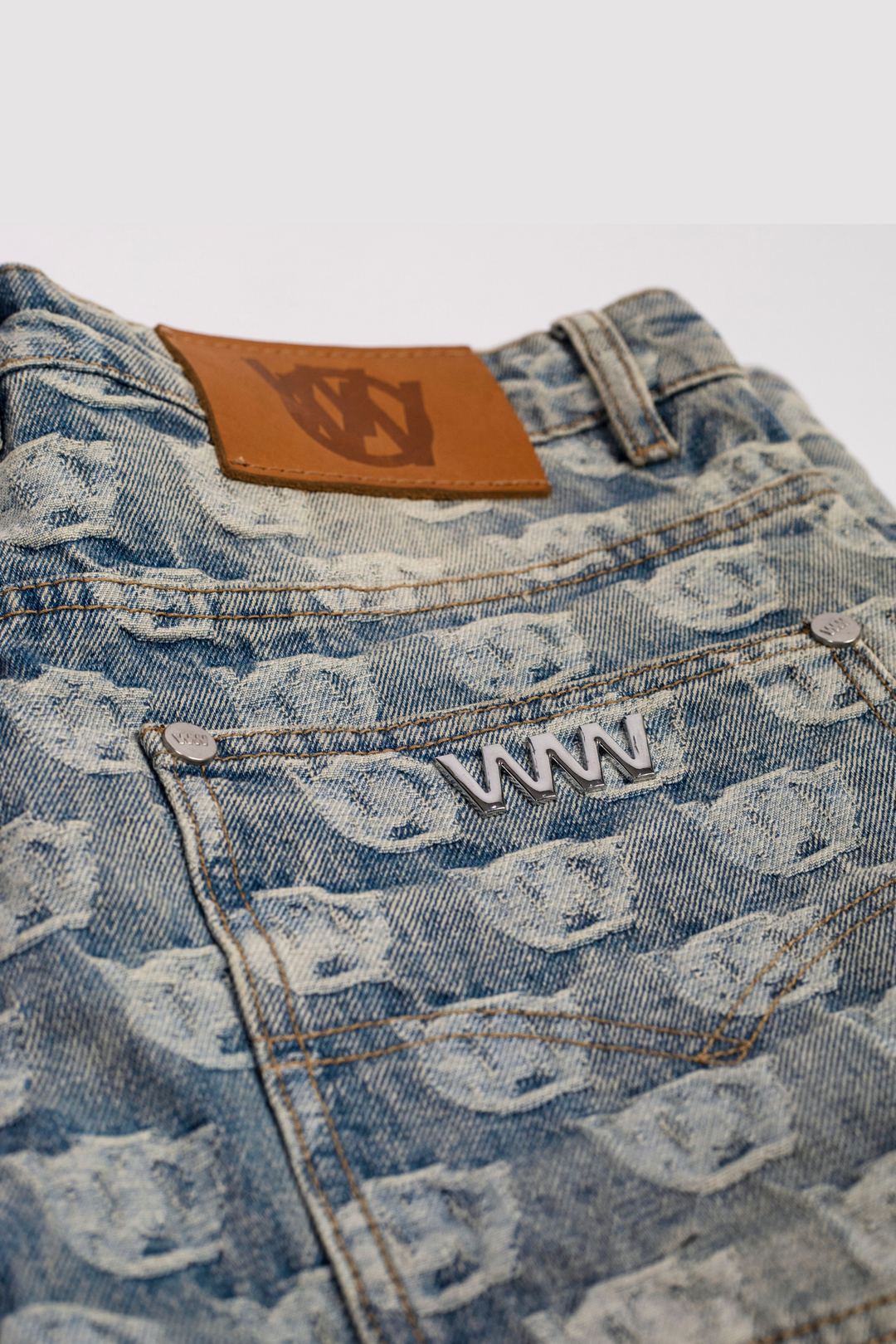 WW Halo Monogram Denim