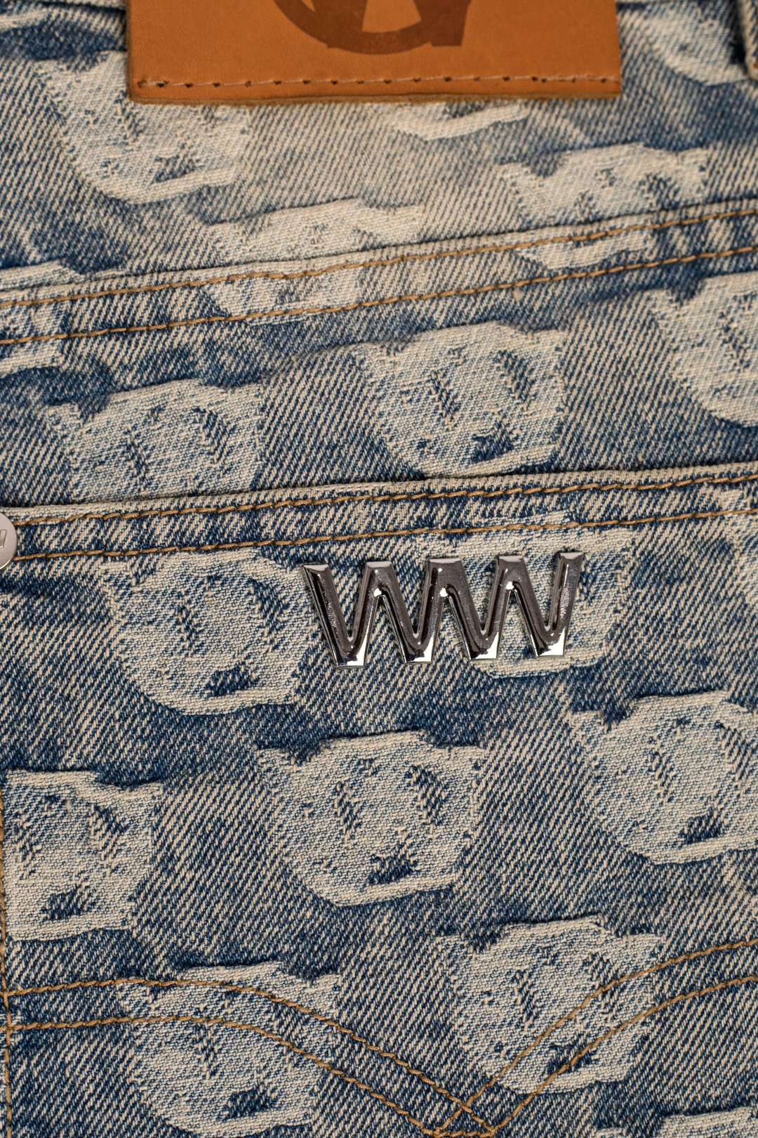 WW Halo Monogram Denim