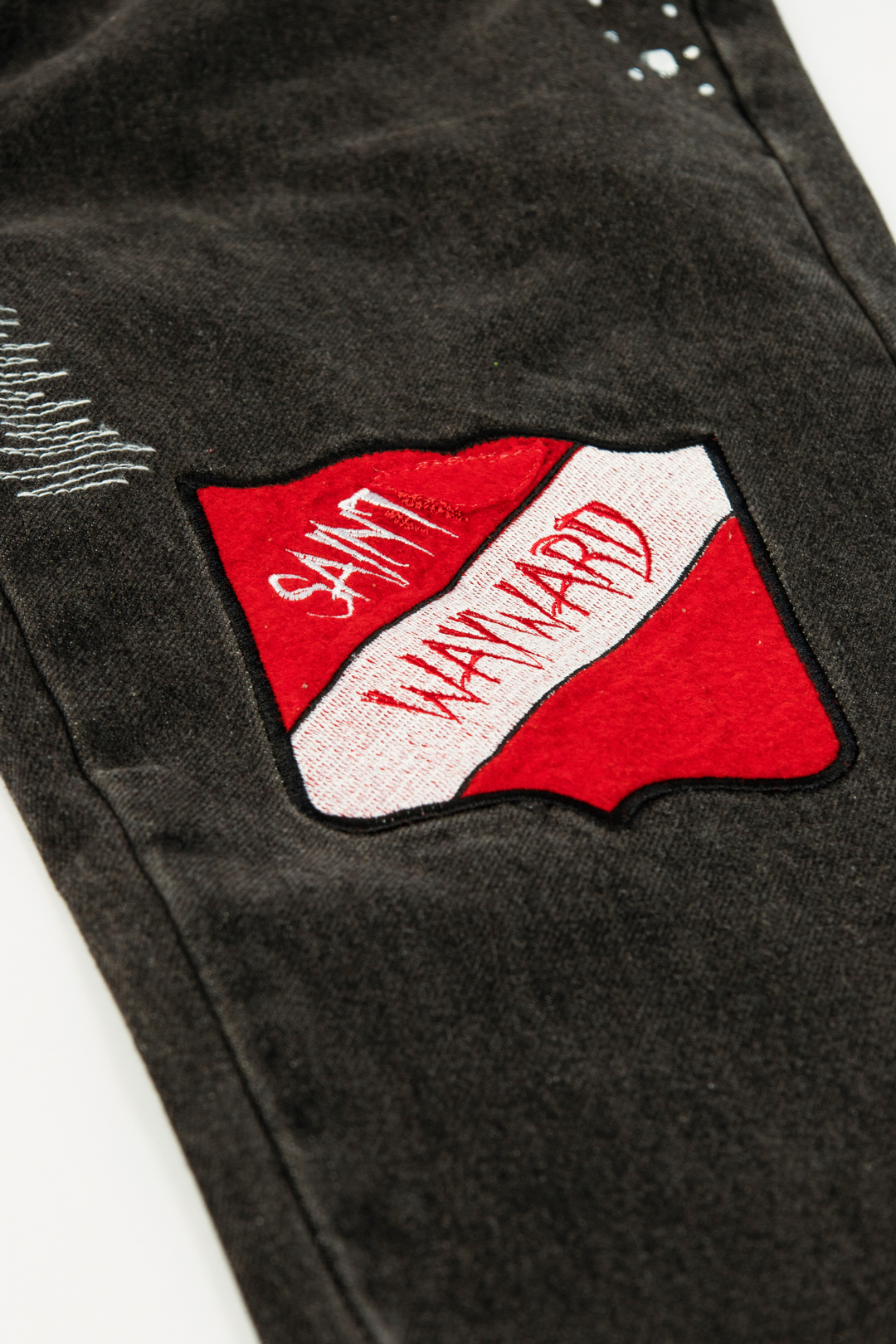 WW Flair Leg Patch Denim